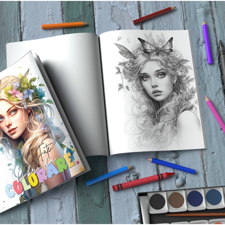 Yanican Color - Wholesale Coloring Book - Adult - Coloring Book - Fairies