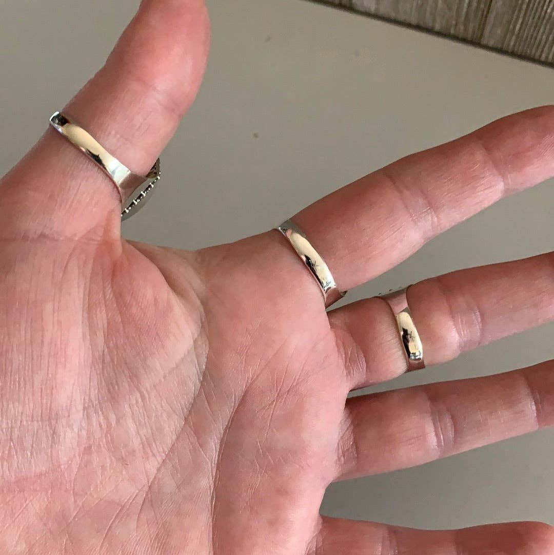 Keystone Crystals – Großhandel Einzelstein-/Solitär-Ring – Edelstein-Sterlingsilberringe – Verschiedene Boho-Stile5