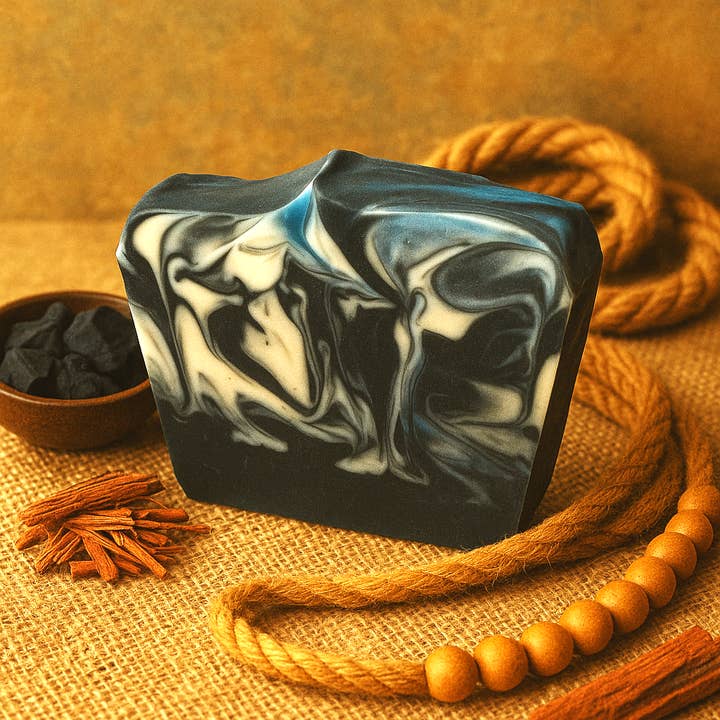 DeShawn Marie Soap Boutique - Wholesale Bar Soap - Sandalwood Spirit 3.5 LB Soap Loaf4