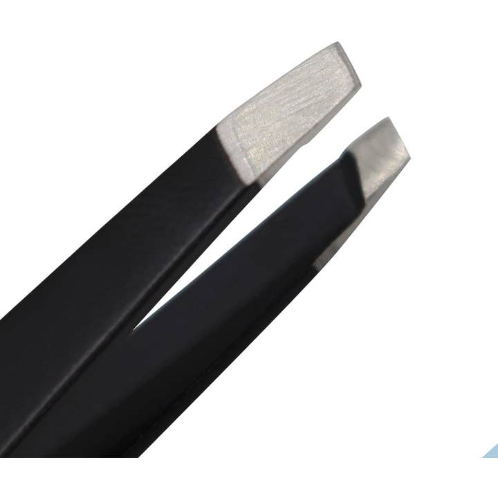 Majestic Beauty – wholesale Tweezers – Slant Tweezers - Majestik+ Professional Stainless Steel1