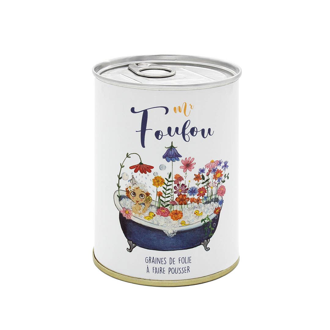 MauvaisesGraines - Wholesale Plant seeds - “Monsieur Foufou” seed kit made in France