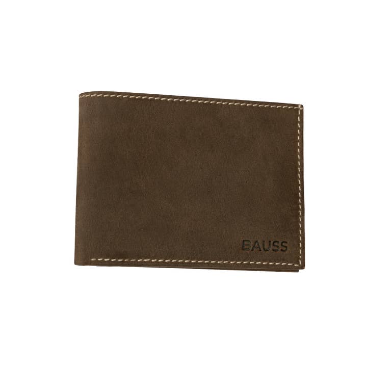 Lupel & Rubre - Wholesale Wallet - Men's - Leather and Aluminum Wallet Anti-RFID