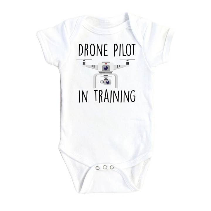 Drone Pilot - Baby Boy Girl Clothes Infant Bodysuit Funny Cute Newborn for wholesale by North Fork Forager LLC