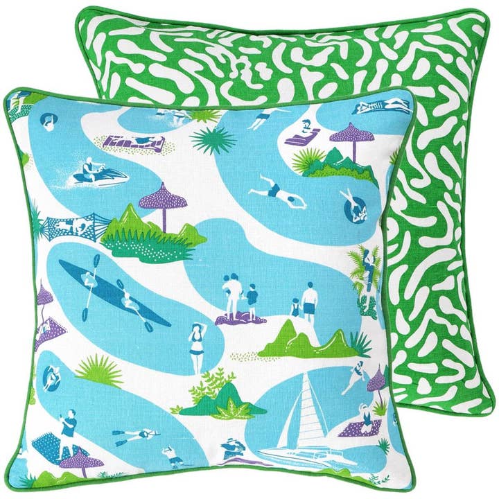 Resort Life Cushion Cover for wholesale by Safomasi