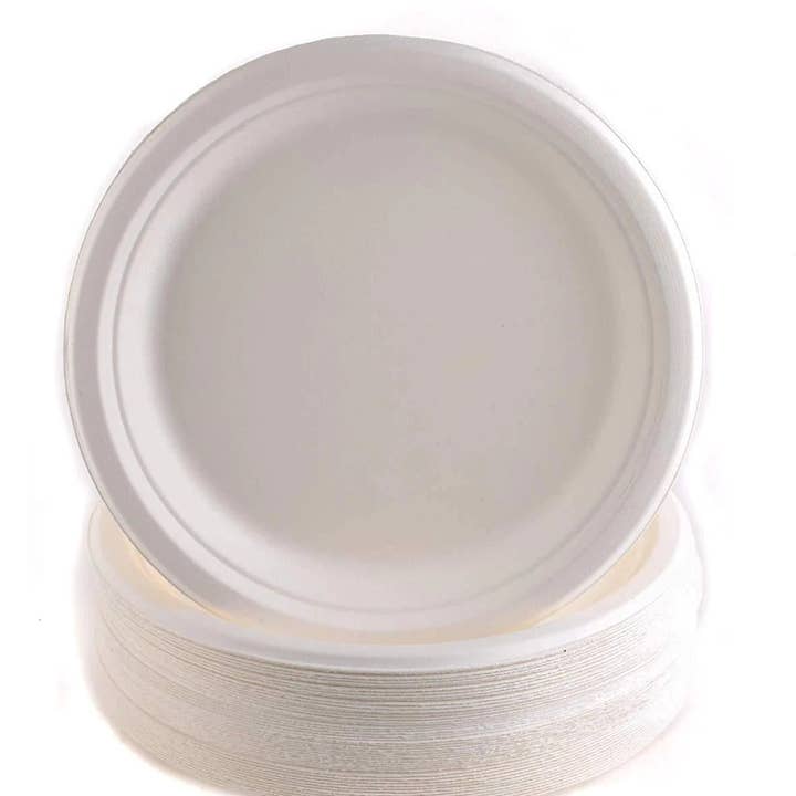 EcoQuality - Wholesale Disposable Servingware Set - Essential Care Package - Household Kit for 50 Guests or more9