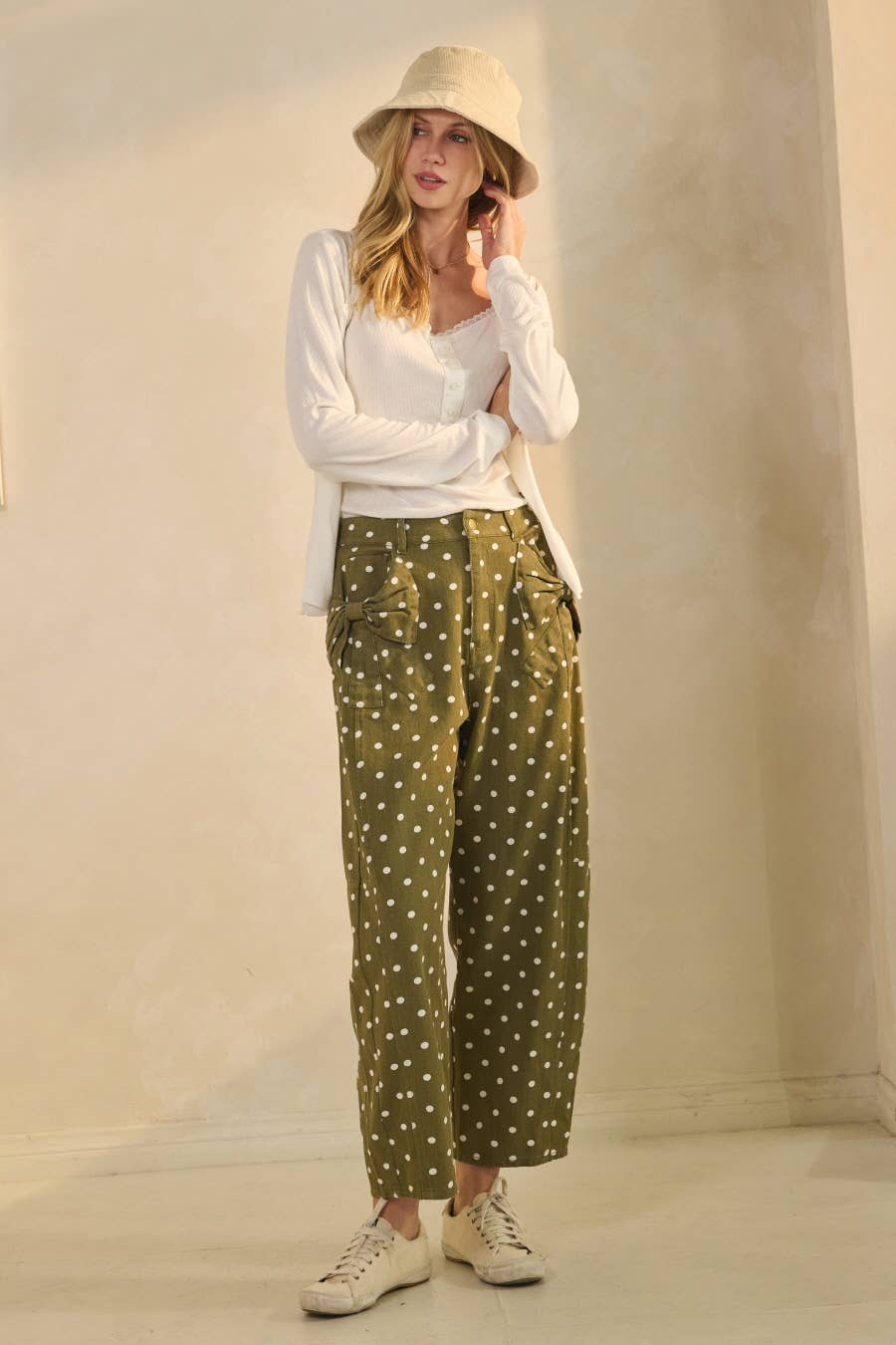 Oddi - Wholesale Pants - Women's - Plus High-rise Printed Denim Pants8