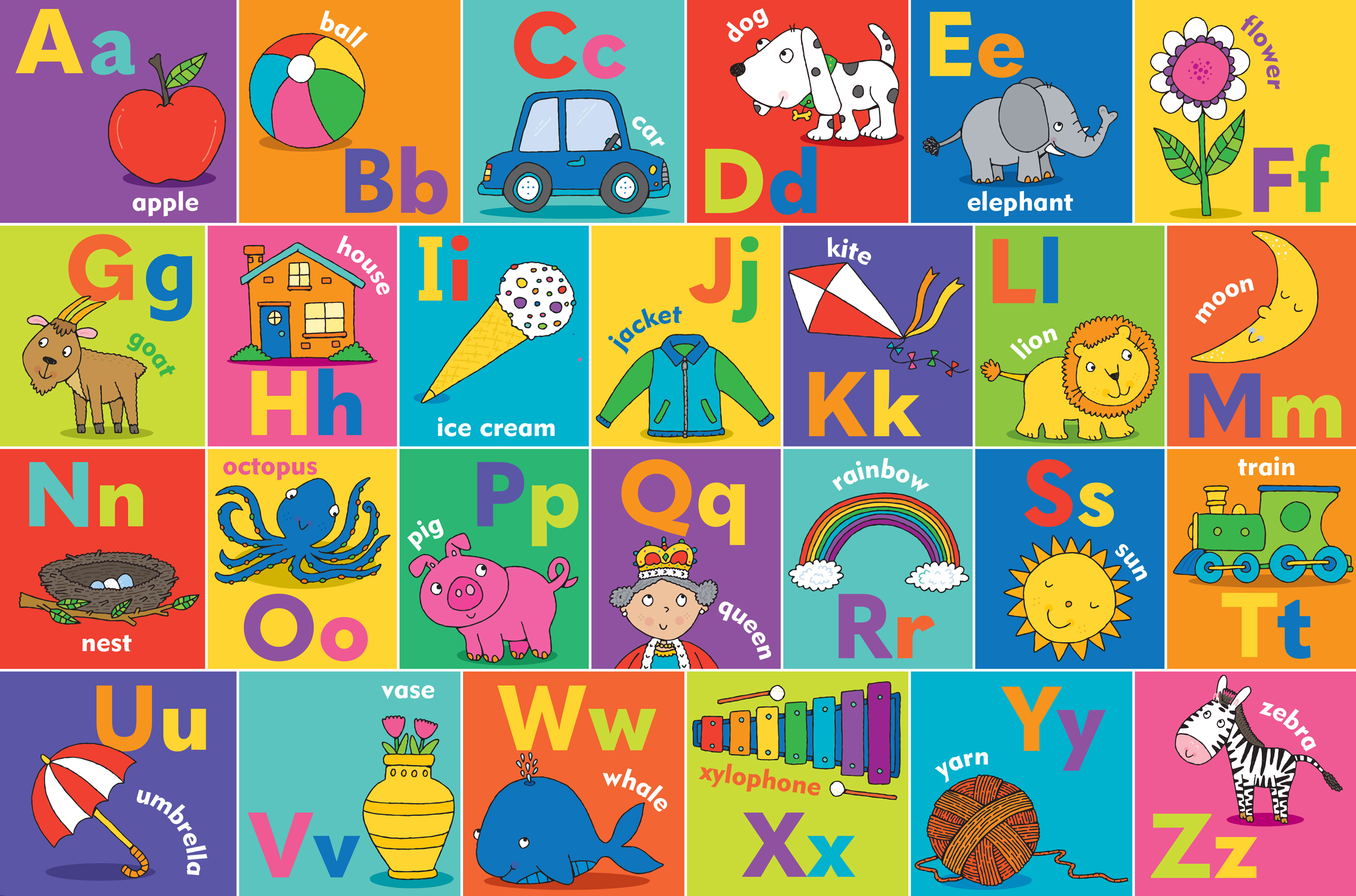 Peter Pauper Press - Wholesale Puzzle - Kids - Alphabet Kids' Floor Puzzle1