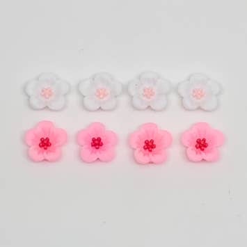 Pendientes - Flor Pervinkle para venta al por mayor de Shantiques Mini Creations