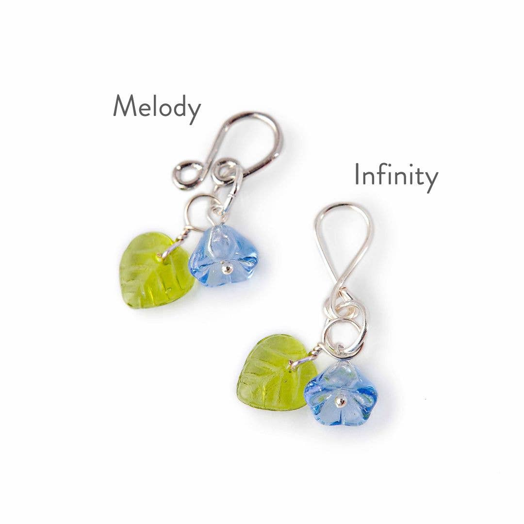 Twice Sheared Sheep - Wholesale Knitting/Crochet Supplies - Little Flowers Stitch Marker Set2