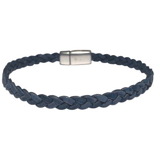 The Essence of Silver – Großhandel Gewebtes/geflochtenes Armband – Herren Geflochtenes Lederarmband Damen Armband Akzent1