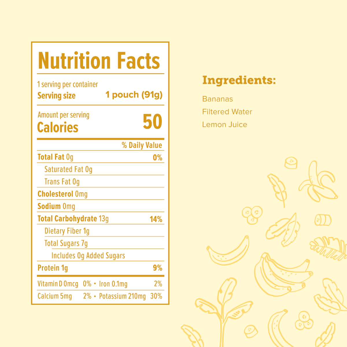 Piko Provisions - Wholesale Fruit Snacks - Banana (Mai'a)2