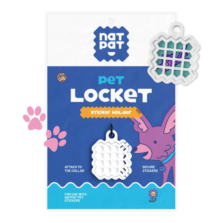 NATPAT Medallón para Mascotas - Medallón Adhesivo para Collar (par con Pet Zen) para venta al por mayor de NATPAT