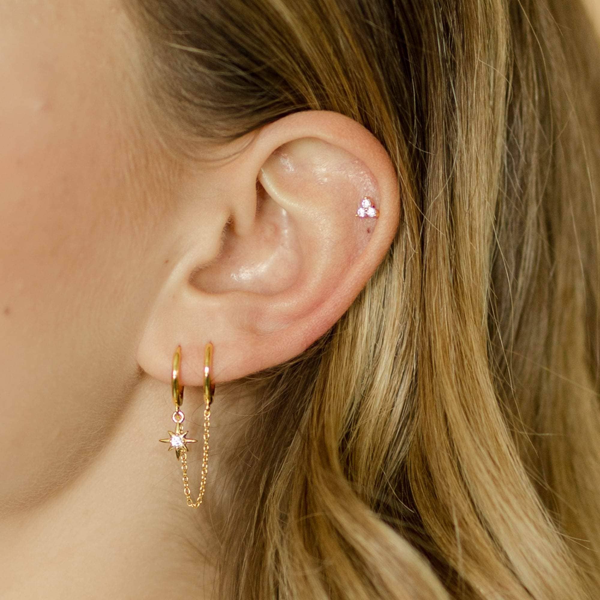 Pohesia - Vente Boucles d'oreille uniques - PIERCING KYOTO1