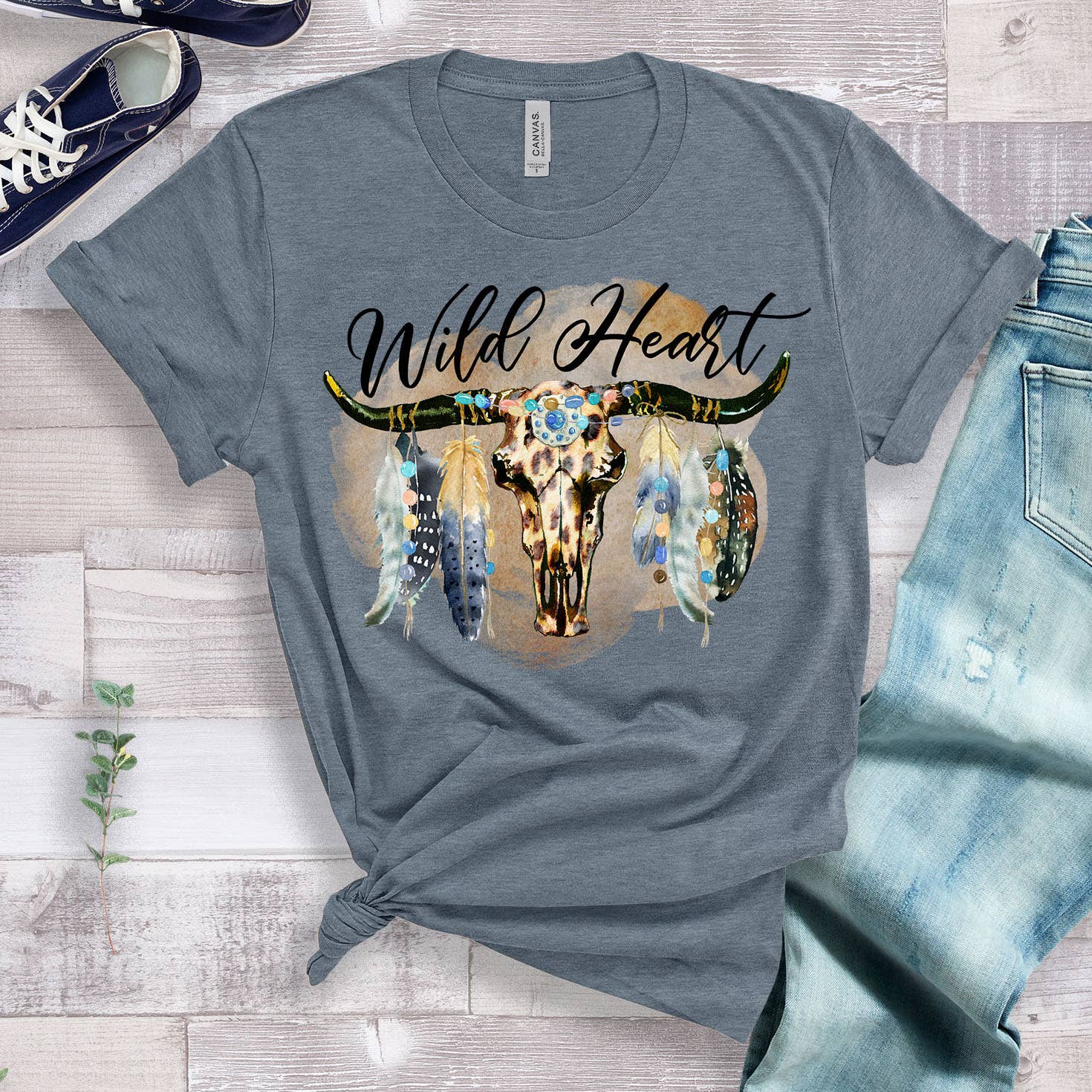 This Joyful Home - Wholesale T-Shirt (Graphic) - Women's - Wild Heart Graphic T-Shirt1