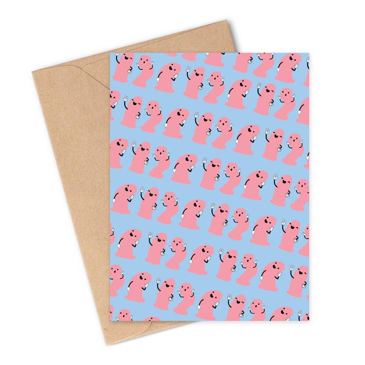 Two Brides Presents - Wholesale Love Card - SILLY WILLIES Greeting Card
