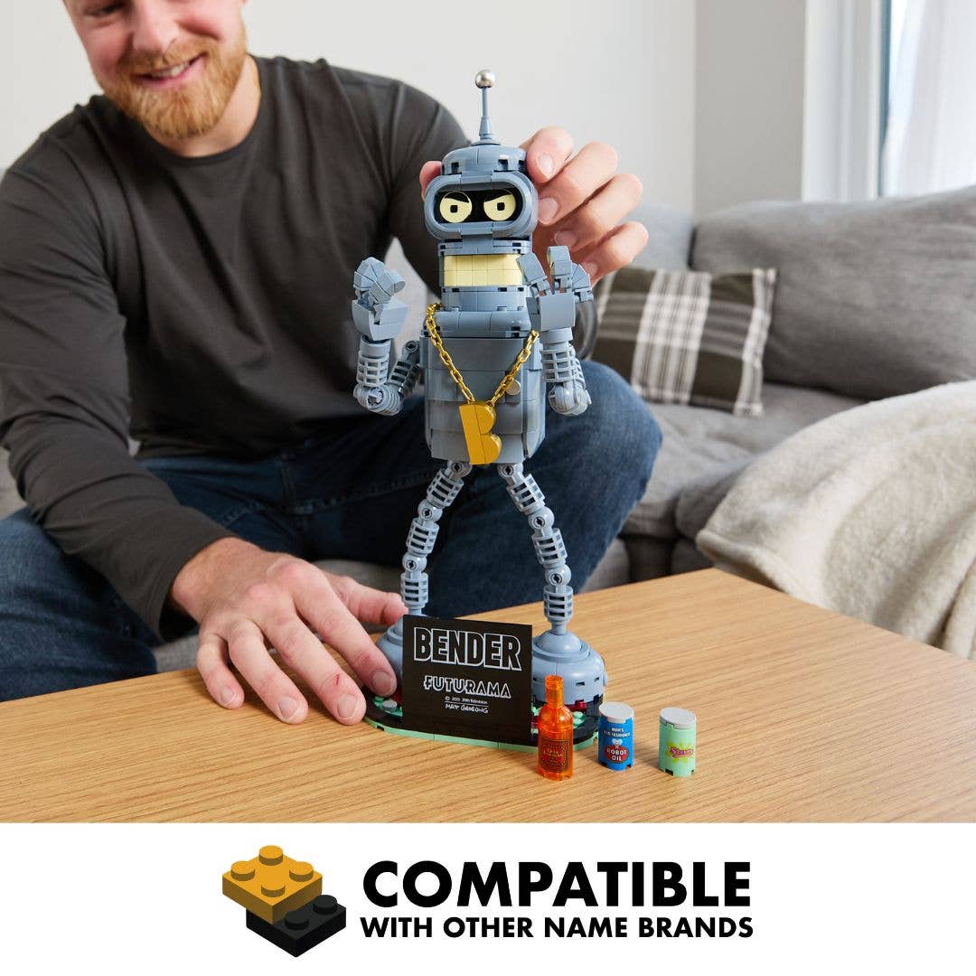 Brickcraft - Wholesale Building Set - Kids - Futurama Bender Brick Building Figure13