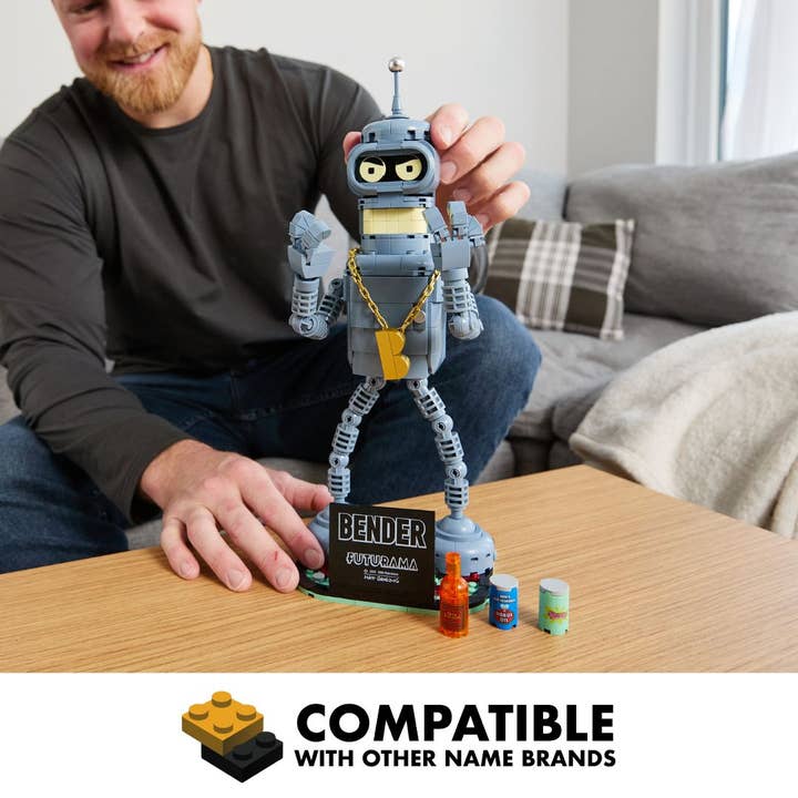 Brickcraft - Wholesale Building Set - Kids - Futurama Bender Brick Building Figure13