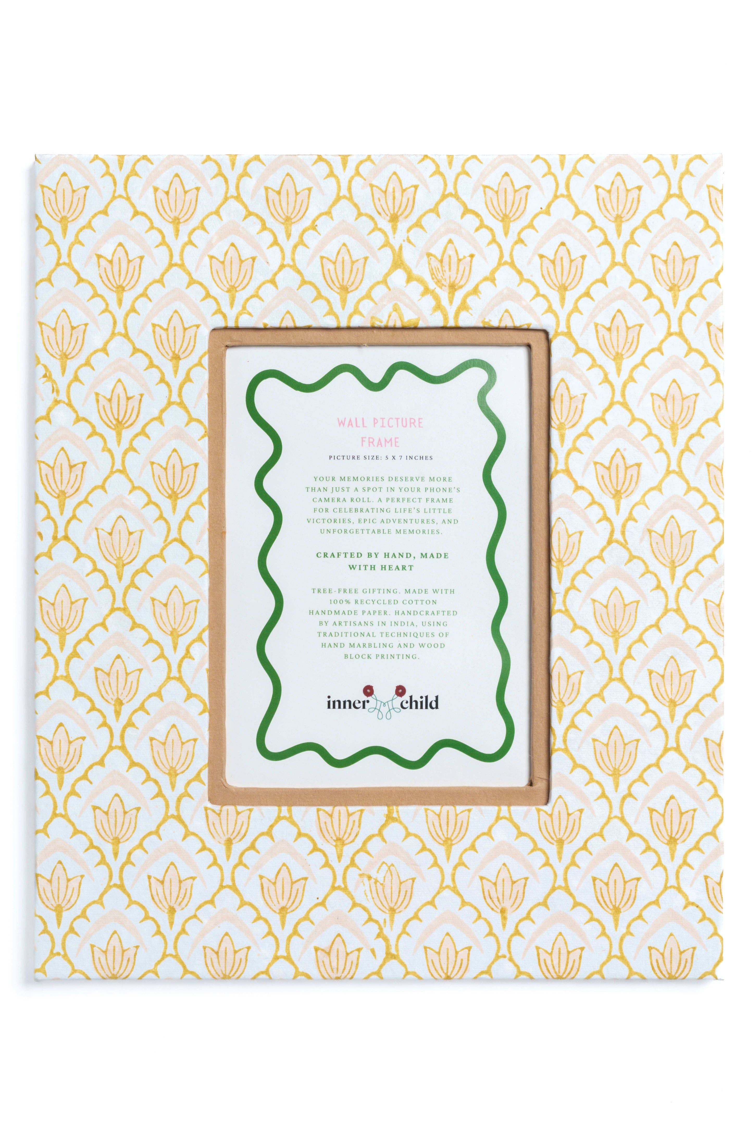 Inner Child - Wholesale Picture Frame - Large Wall Picture Frame in Desert Sand Tulip, 5x71