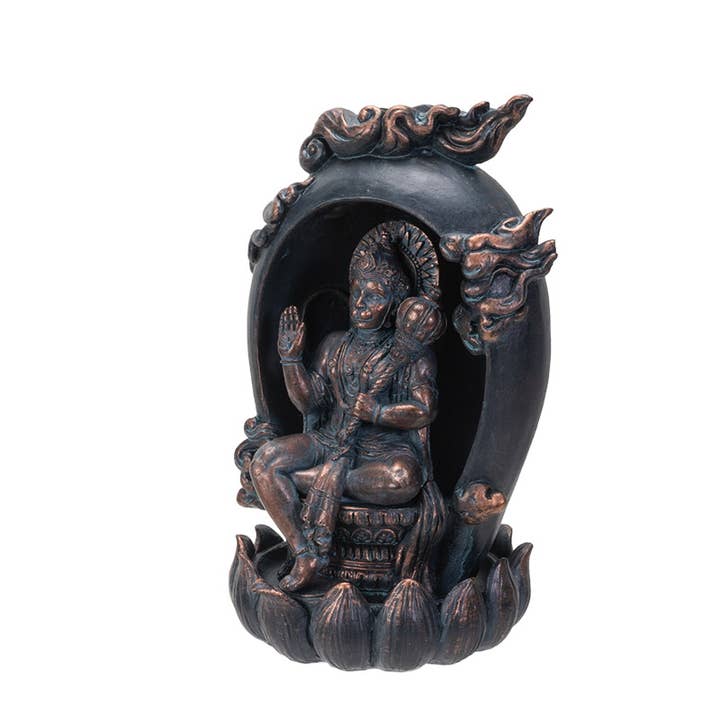 Pacific Trading - Wholesale Wierookhouder - Hindoeïstische Hanuman Terugstroom Wierookbrander4
