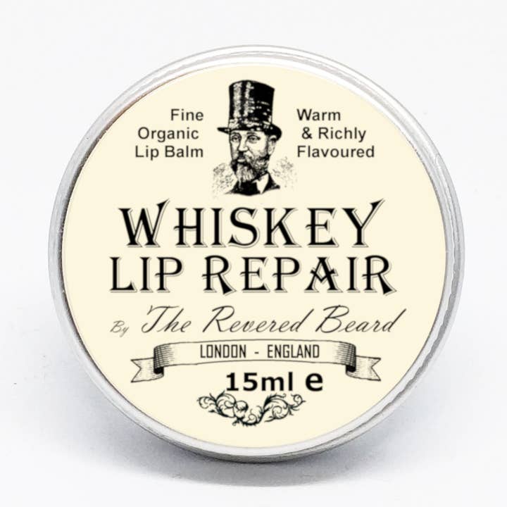 Half Ounce Cosmetics - Wholesale Lip Balm - Men's - Gentlemen's Whiskey Lip Repair by the Revered Beard
