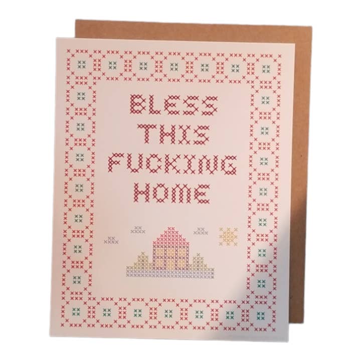 Bless this Fucking Home (Frame not included) - 8x10 Print for wholesale by Thanks You're Welcome