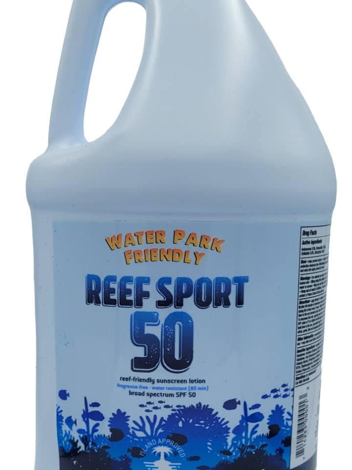 REEF LOTION SPF 50 (GALLON) - 128 oz for wholesale by Reef Sport Suncare