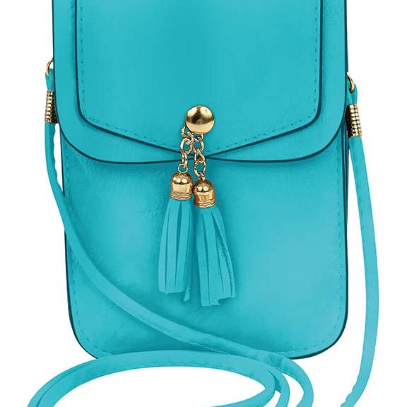 Crossbody Cell Phone Bag - Bright Assortment for wholesale by Kaleidoscope Accessories