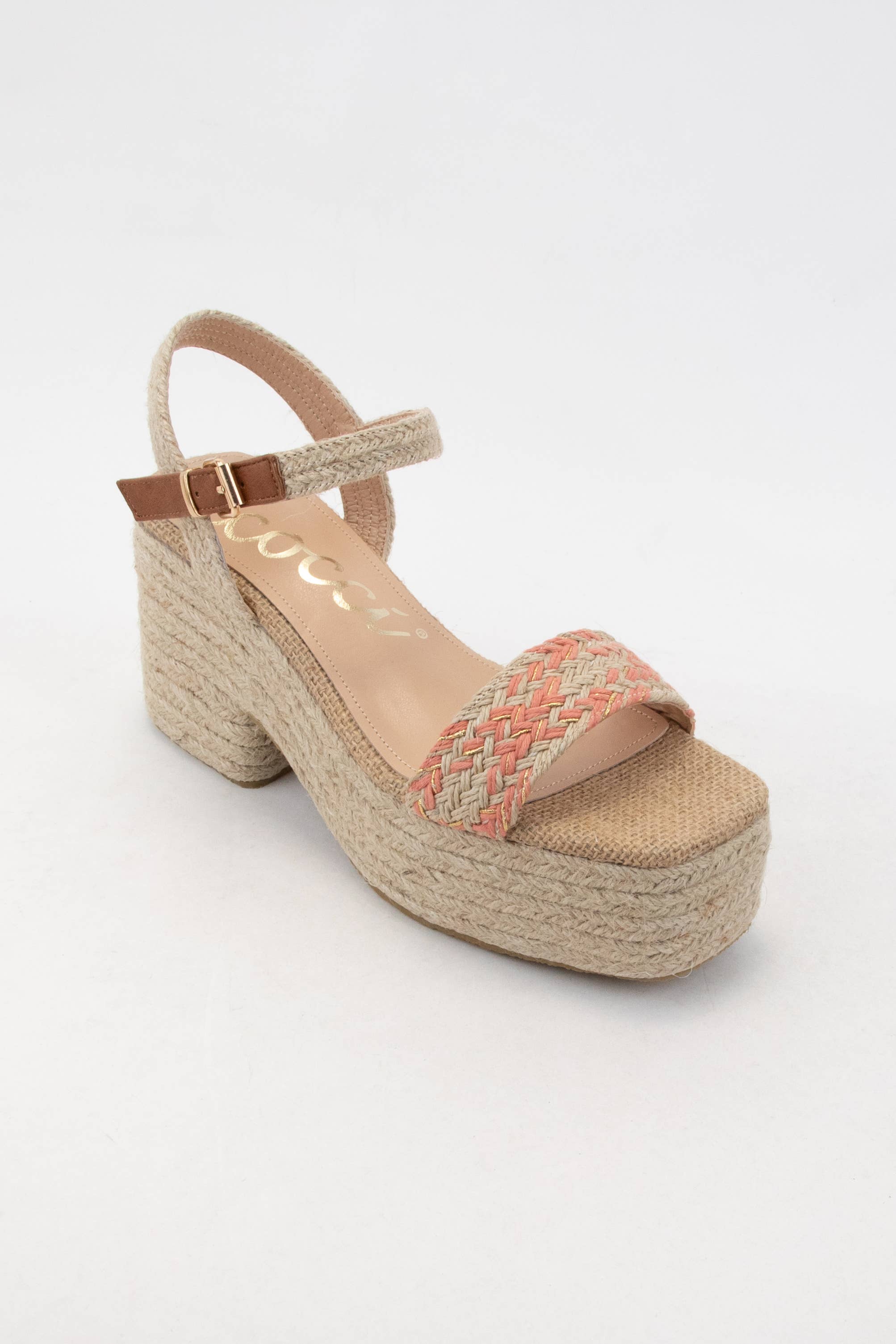CCOCCI - Vendita all'ingrosso Scarpe con plateau - Donna - SANDALI RIMA ESPADRILLES WRAPPED CHUNKY CON TACCO PLATEAU7