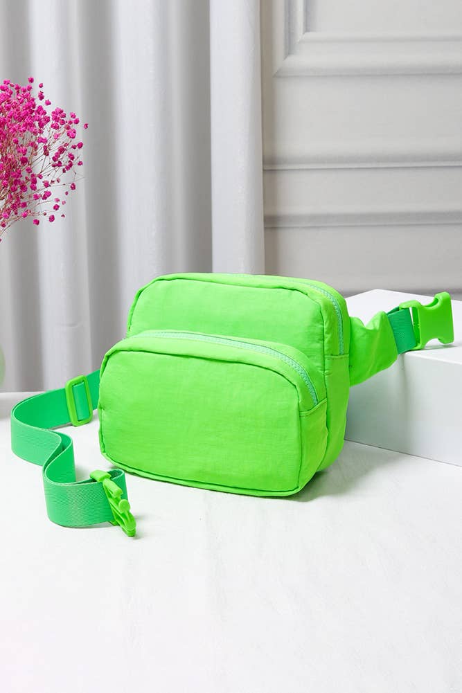 Hana – wholesale Midjeväska - Dam – Solid Dubbel dragkedja Fanny Pack13