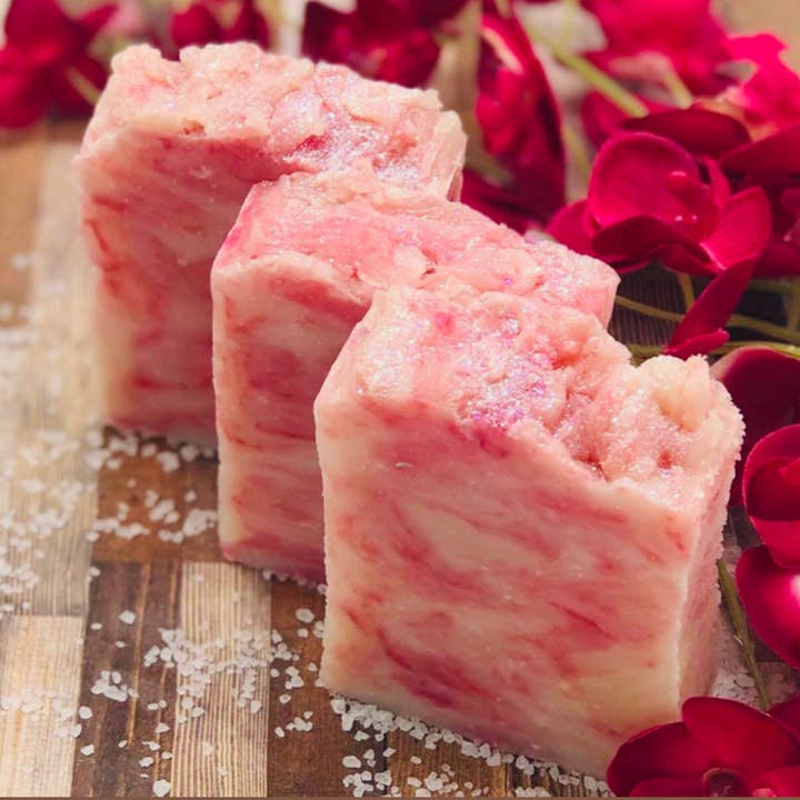 Sea Salt And Orchid Bar Soap 4.5 oz for wholesale by Pardo Naturals