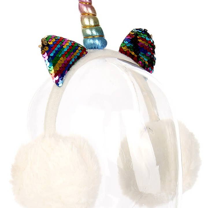 Funteze - Wholesale Earwarmers/Ear Muffs - Women's - Unicorn Soft Fur Earmuffs