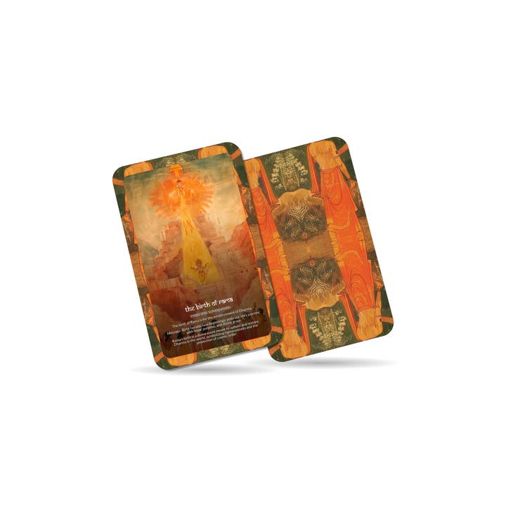 IBIZA TAROT - Wholesale Tarot Cards - Bāla Kāṇḍa Oracle Cards - Divine Origins of Lord Rama9