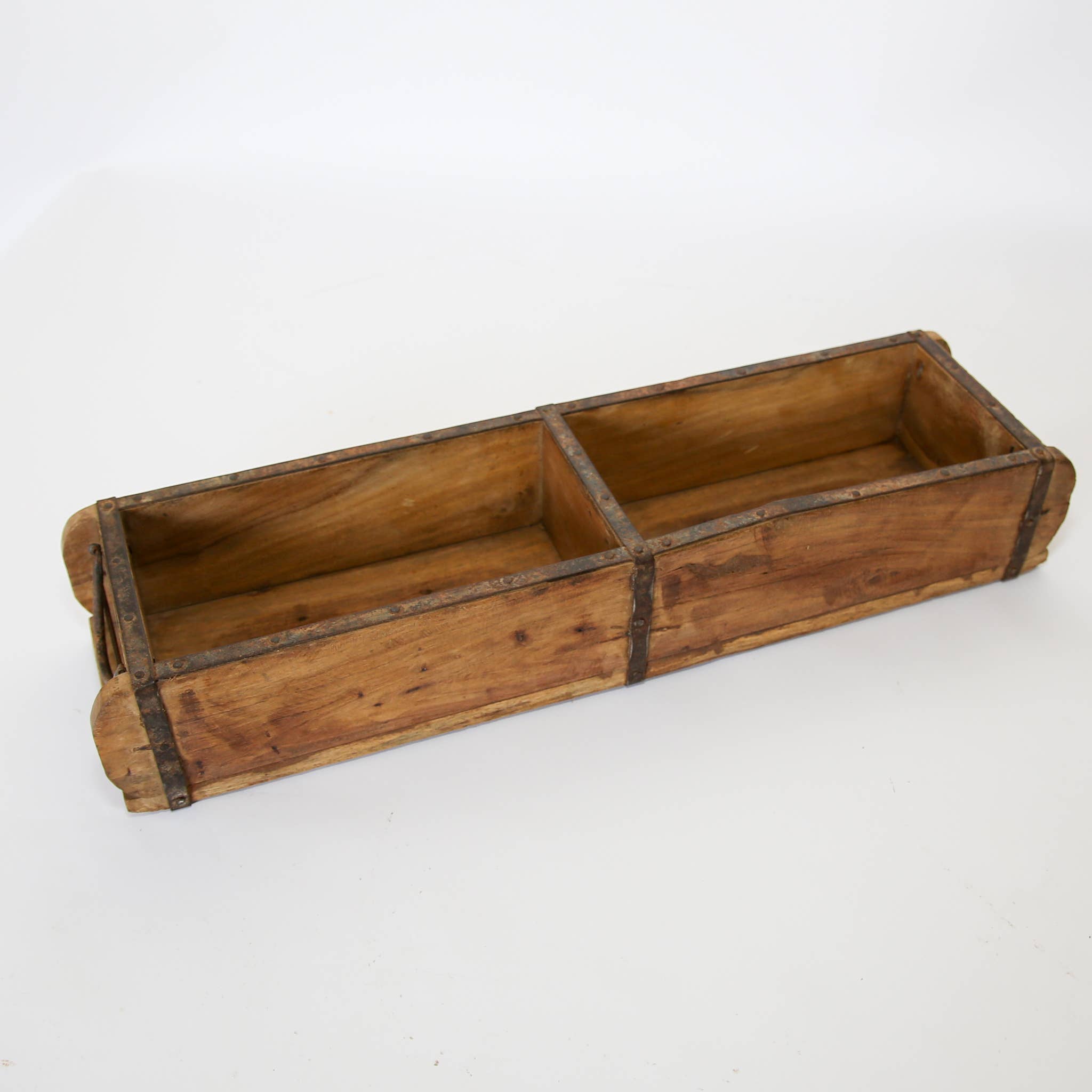 Forever Green Art – Großhandel Tischdeko – Vintage Doppelziegelform aus recyceltem Holz3