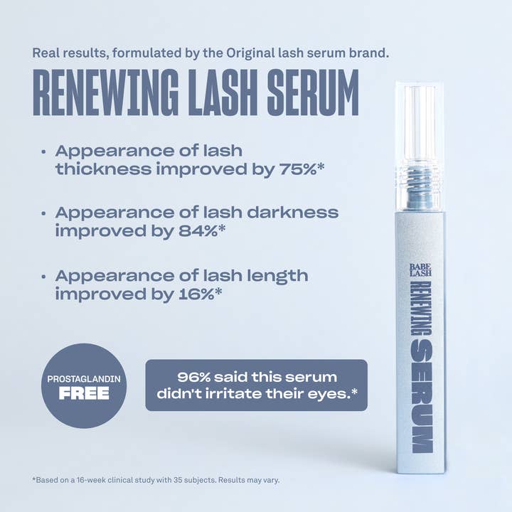 BABE ORIGINAL - Wholesale Eyelash/Brow Serum - Babe Original Renewing Lash Serum 6ml2
