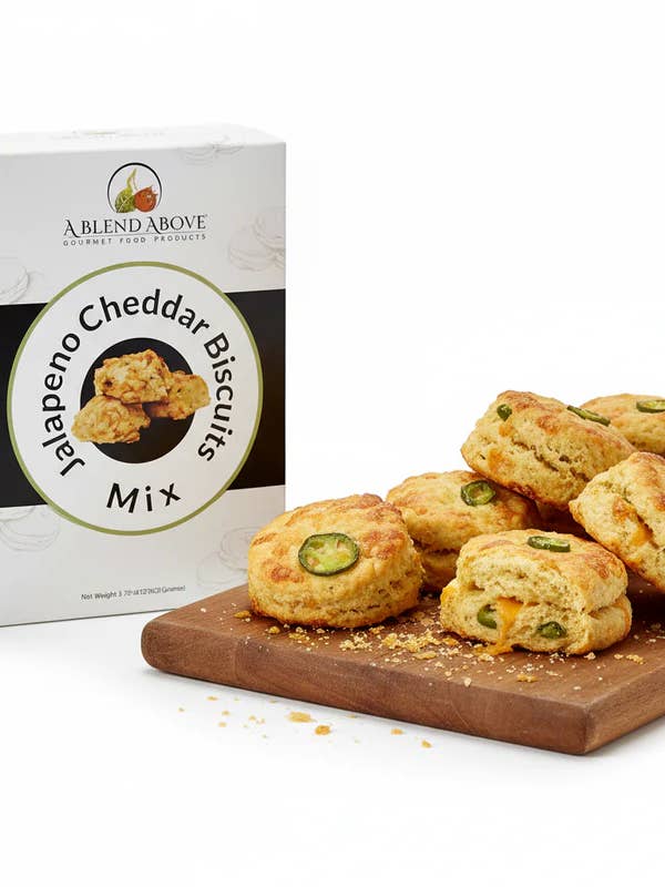 Jalapeno Cheddar Biscuit Mix for wholesale by A Blend Above