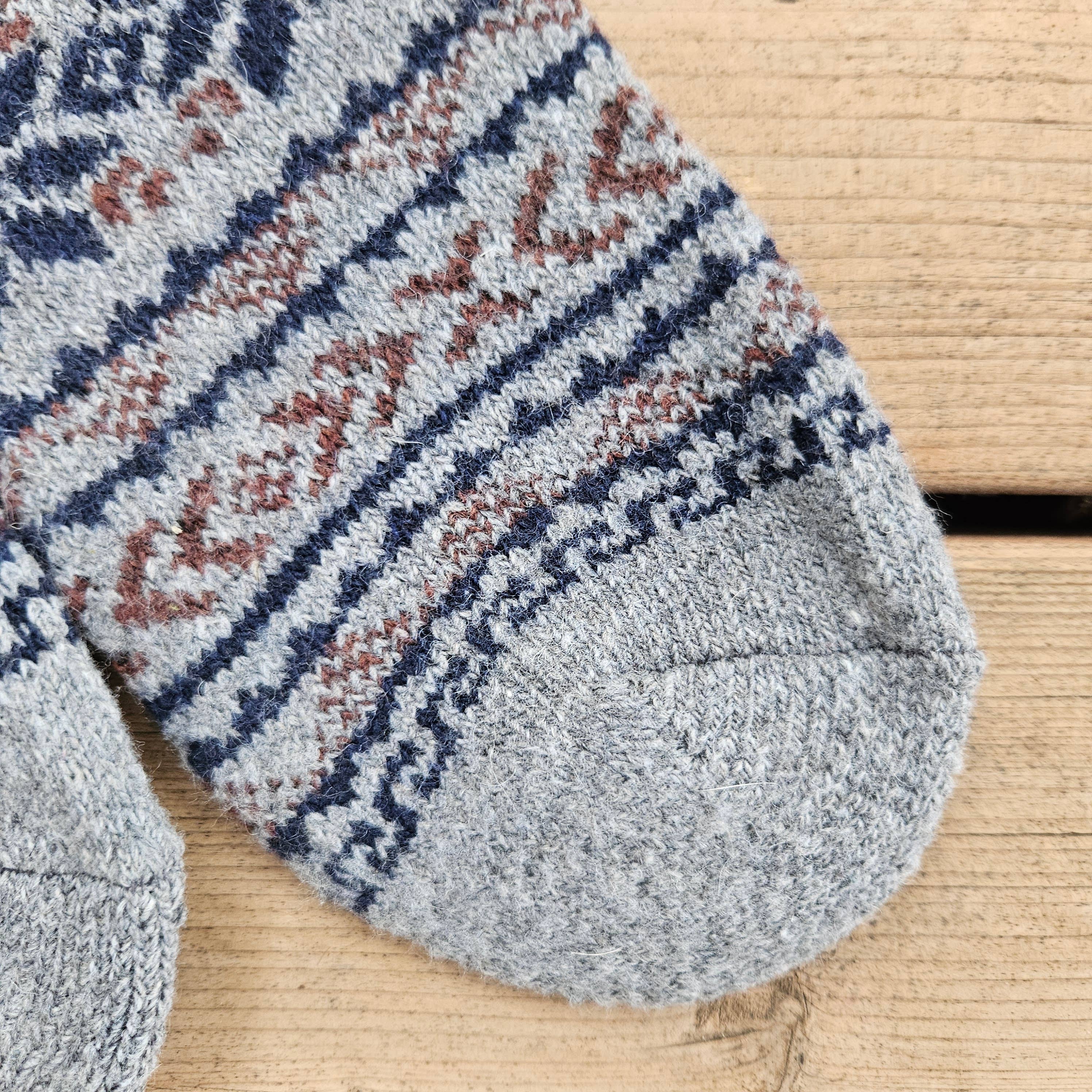 NorraVilla - Wholesale Socks - Women's - Alpaca wool socks - Nordic Unisex REINDEER - 39-46 1