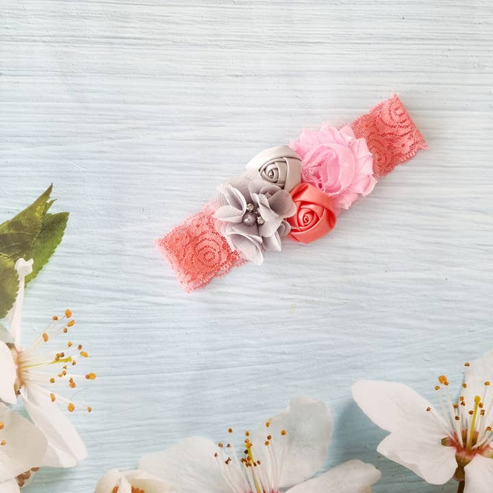 Inspire Baby Wear - Wholesale Fashion Headband - Baby - Baby Rose Headbands – A Sweet & Elegant Touch!