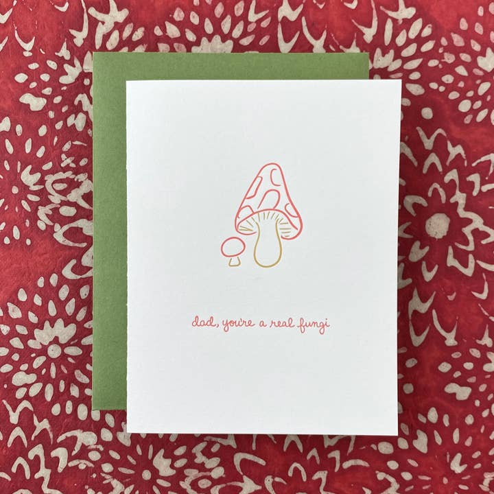Albertine Press - Wholesale Father's Day Card - Dad, You're a Real Fungi Greeting Card