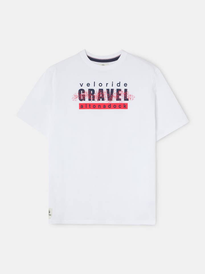 Maglietta Gravel Bianca per la vendita all'ingrosso da parte di ALTONADOCK