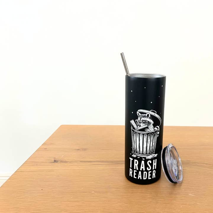 Little Smut Closet - Wholesale Insulated mug/tumbler - Trasher Reader Tumbler2