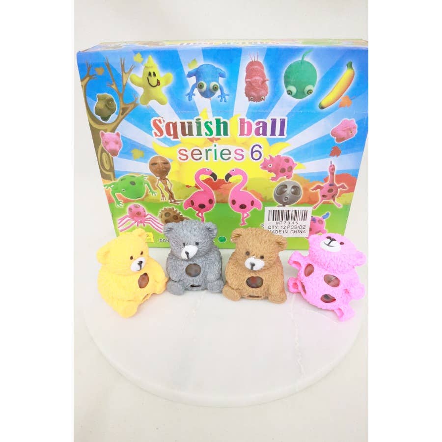 MIX COLOR Bear Squishy Toys for wholesale on Faire1