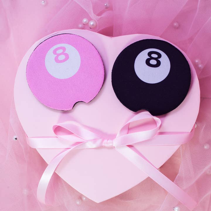 A Shop of Things - Vendita all'ingrosso Sottobicchiere per auto - Donna - Sottobicchieri per auto Magic 8 Ball