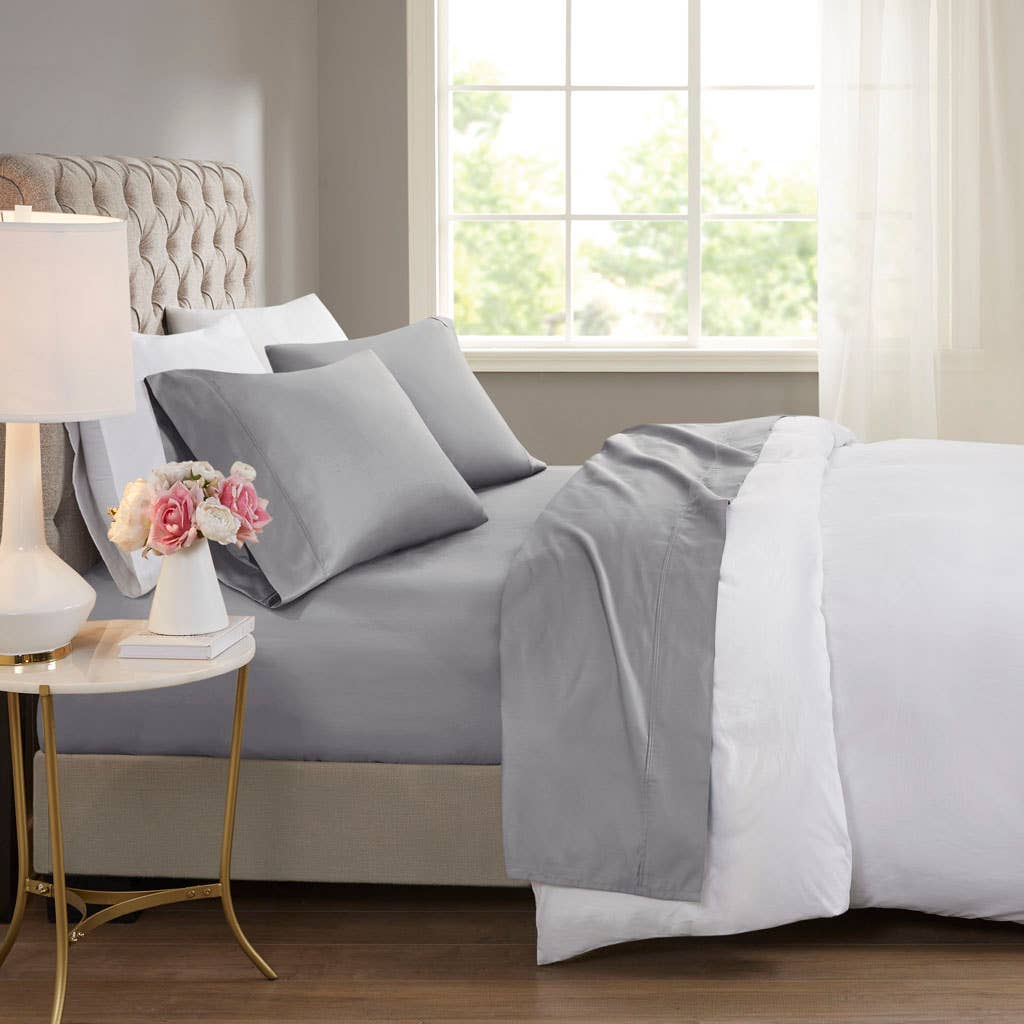 Olliix - Wholesale Sheet Set - Cooling 600 Thread Count 4 Pieces Cotton Sheets Set10