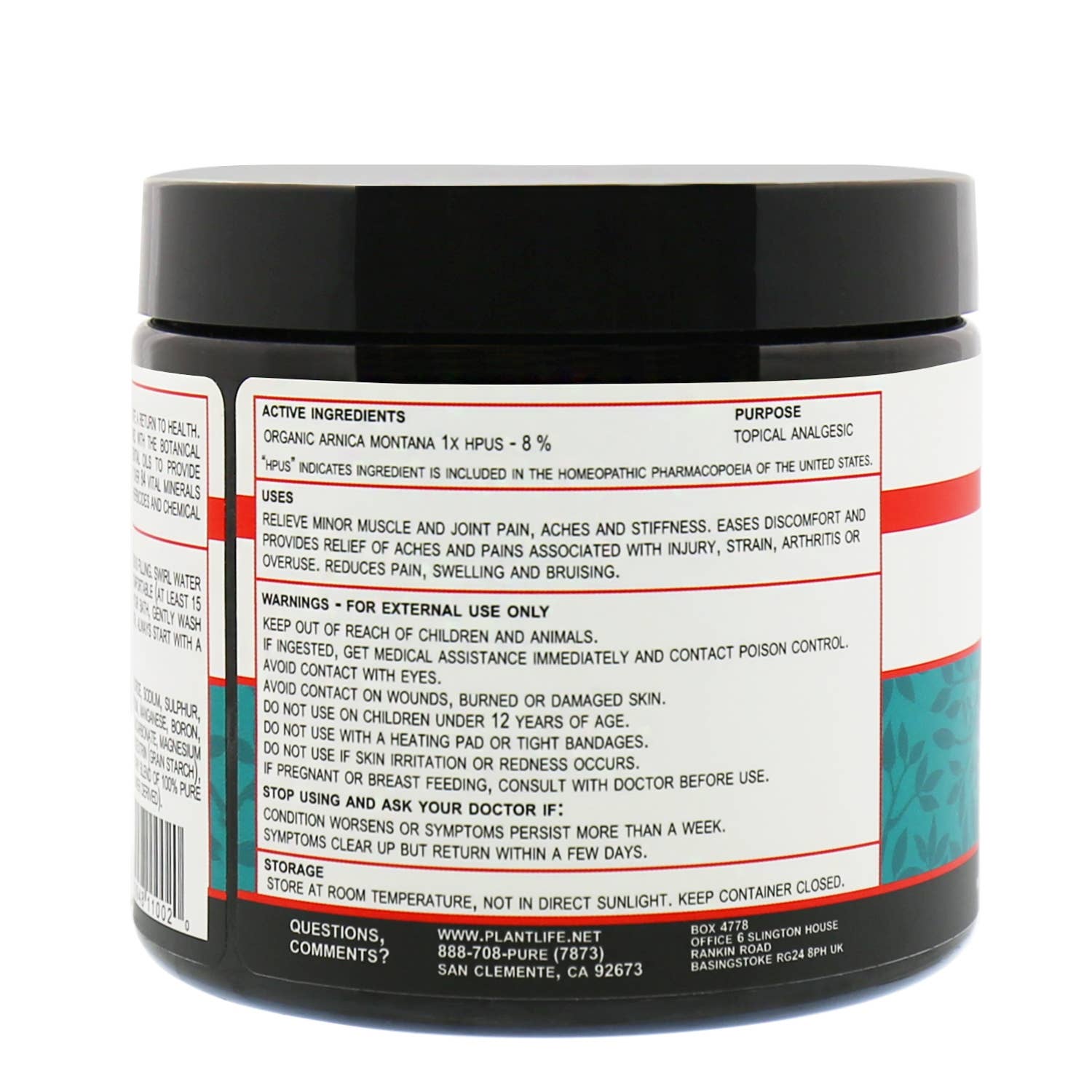 Plantlife – wholesale Badsalt – Arnica lindra bad Salt3