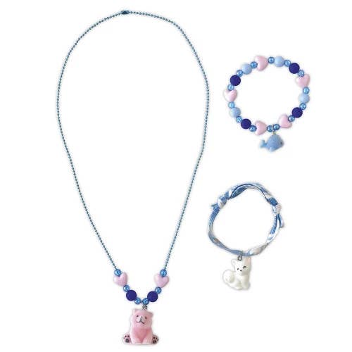 Juratoys - Vente Parures de bijoux - 3 bijoux avec de petits animaux2