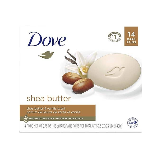 SB Distribution Ltd® - Wholesale Bar Soap - Dove Purely Pampering Beauty Bar Shea Butter 4.75Oz 12 Pack