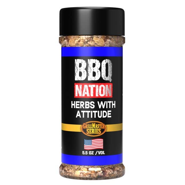 BBQ Nation 5.5-oz Herbs with Attitude Spice for wholesale by BBQ NATION