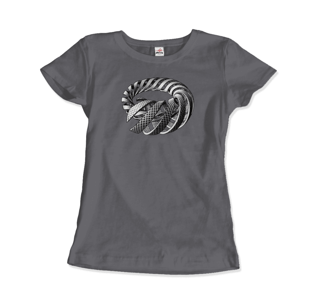 Art-O-Rama Shop - Wholesale Screen Printed T-Shirt - Unisex - MC Escher Spirals Art T-Shirt12