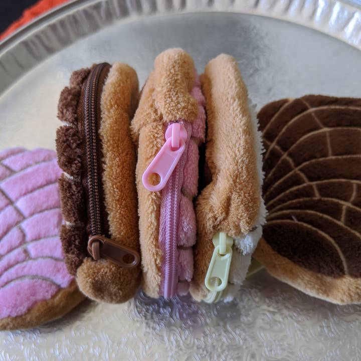 Xochico - Wholesale Coin Purse - Women's - "Concha" Pan Dulce Coin Purse