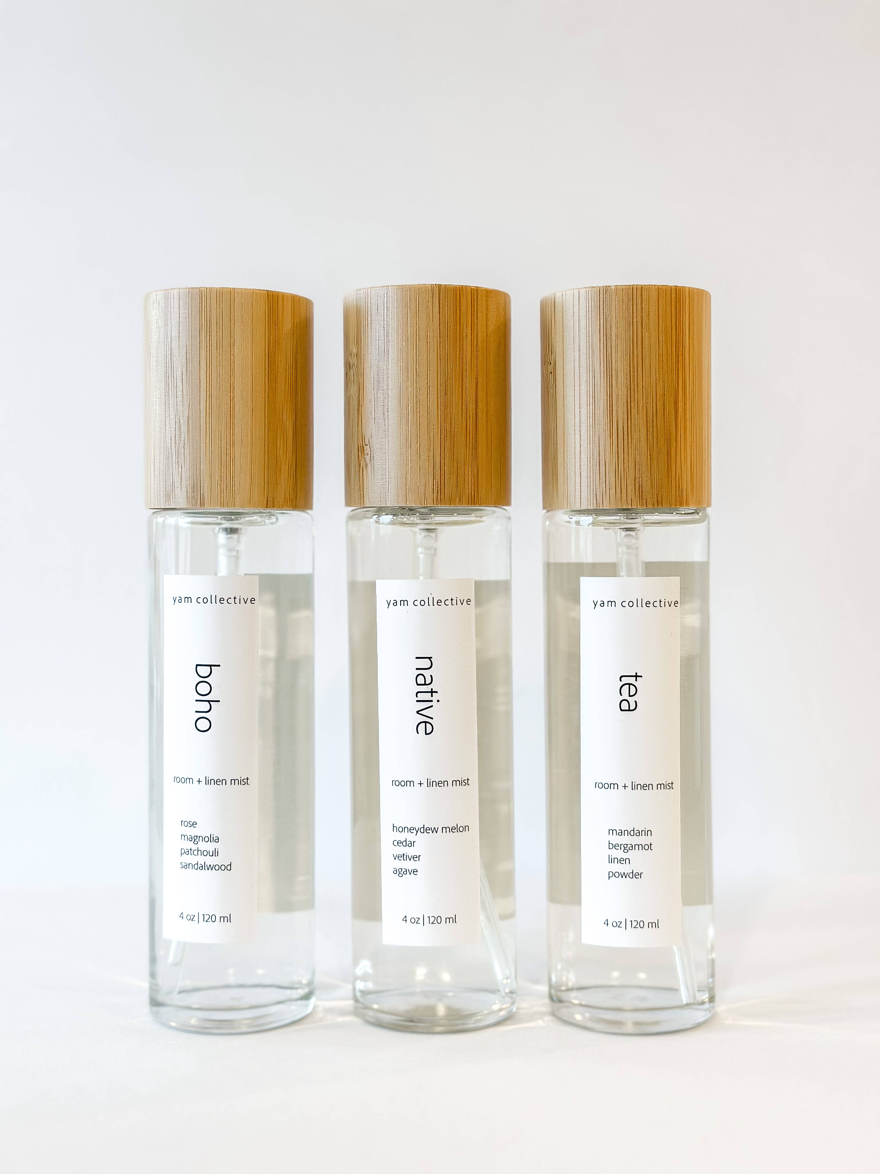 yam collective - Wholesale Room & Linen Spray - Palm - 4 oz Violet + Coconut Room & Linen Mist1